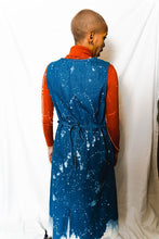 Load image into Gallery viewer, Winter Wonderland Vintage Denim Dress