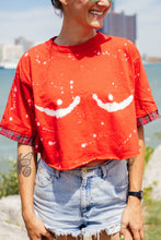 Load image into Gallery viewer, Free the Nipple Red 'n Plaid Crop