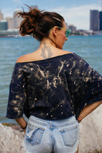 Load image into Gallery viewer, Free the Nipple Acid Wash Tie Crop