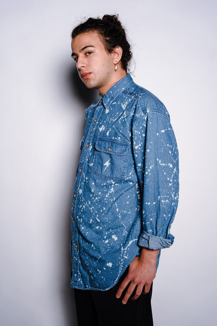 Denim Soldier Button Up