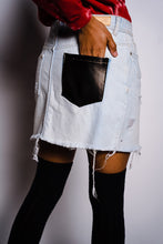 Load image into Gallery viewer, Dark Side Denim Skirt
